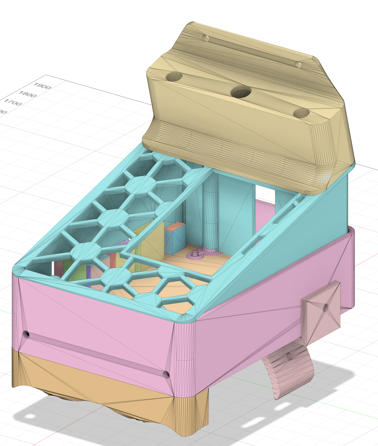 
                    This figure shows the completed eye-in-hand system, from the left side.
                    